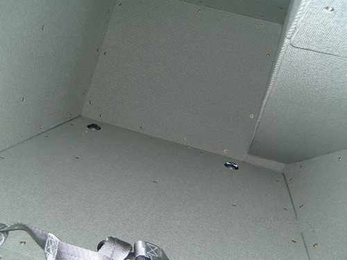 Citation I aft lower section finished